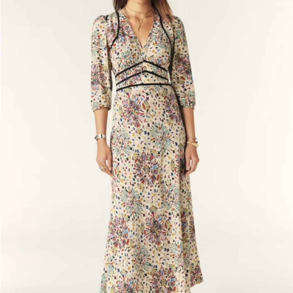 Ba&Sh Fazia Midi Dress - new with tags.  Sold out everywhere!